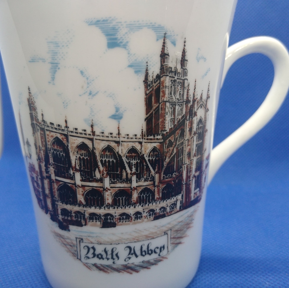Vintage Reli Washbourne Bath Abbey Coffee Tea Mug,